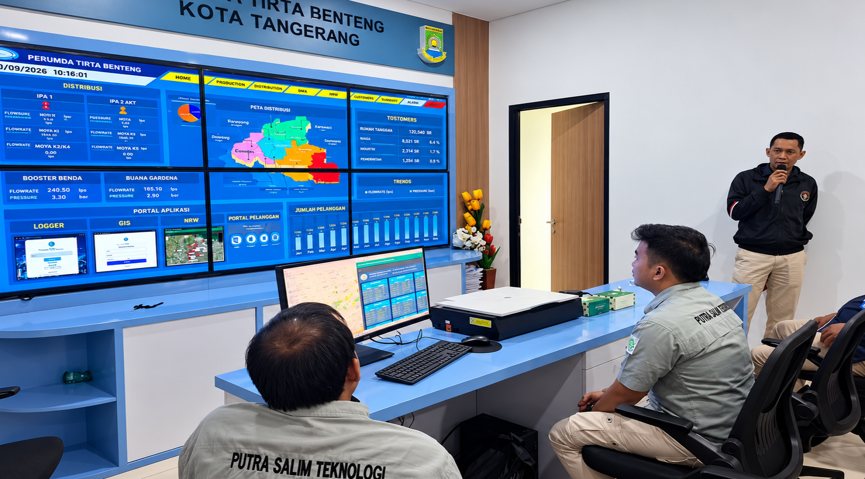 PT Putra Salim Teknologi project activity 7